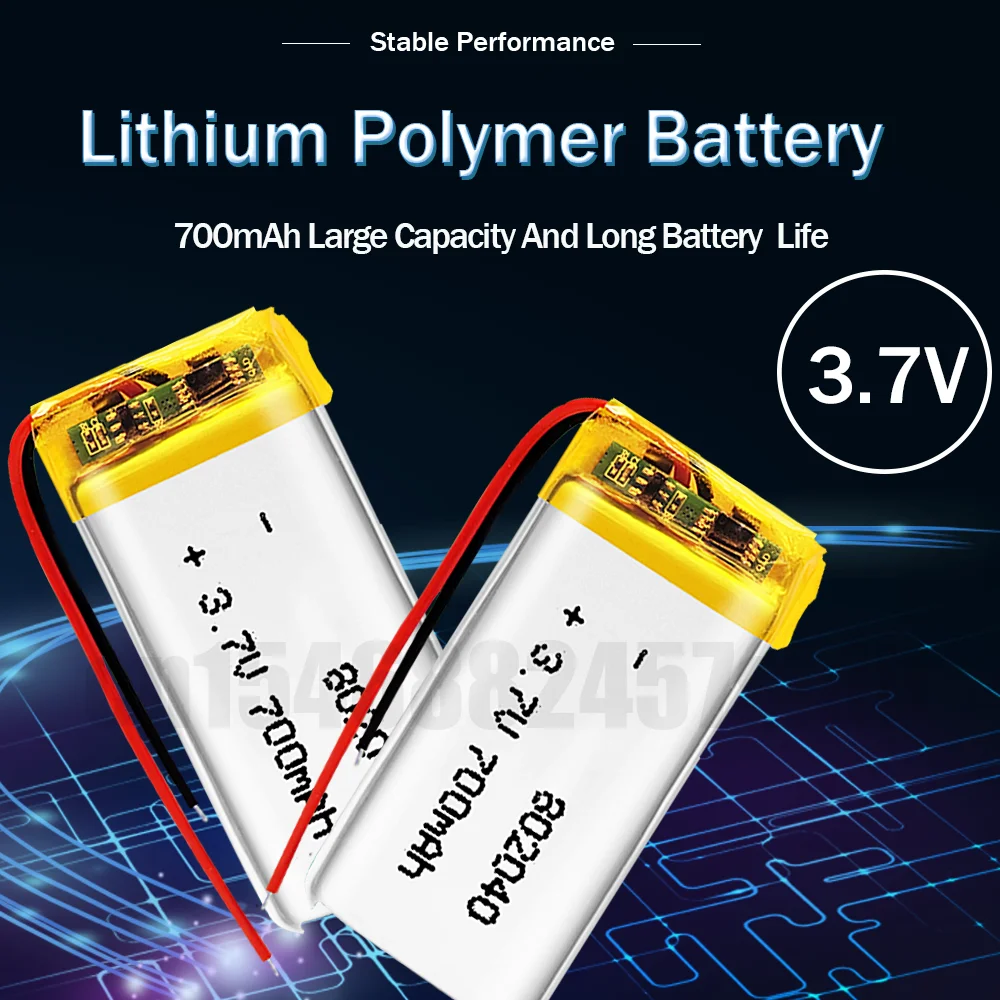 Литий-полимерный перезаряжаемый литий-ионный аккумулятор для КПК планшета