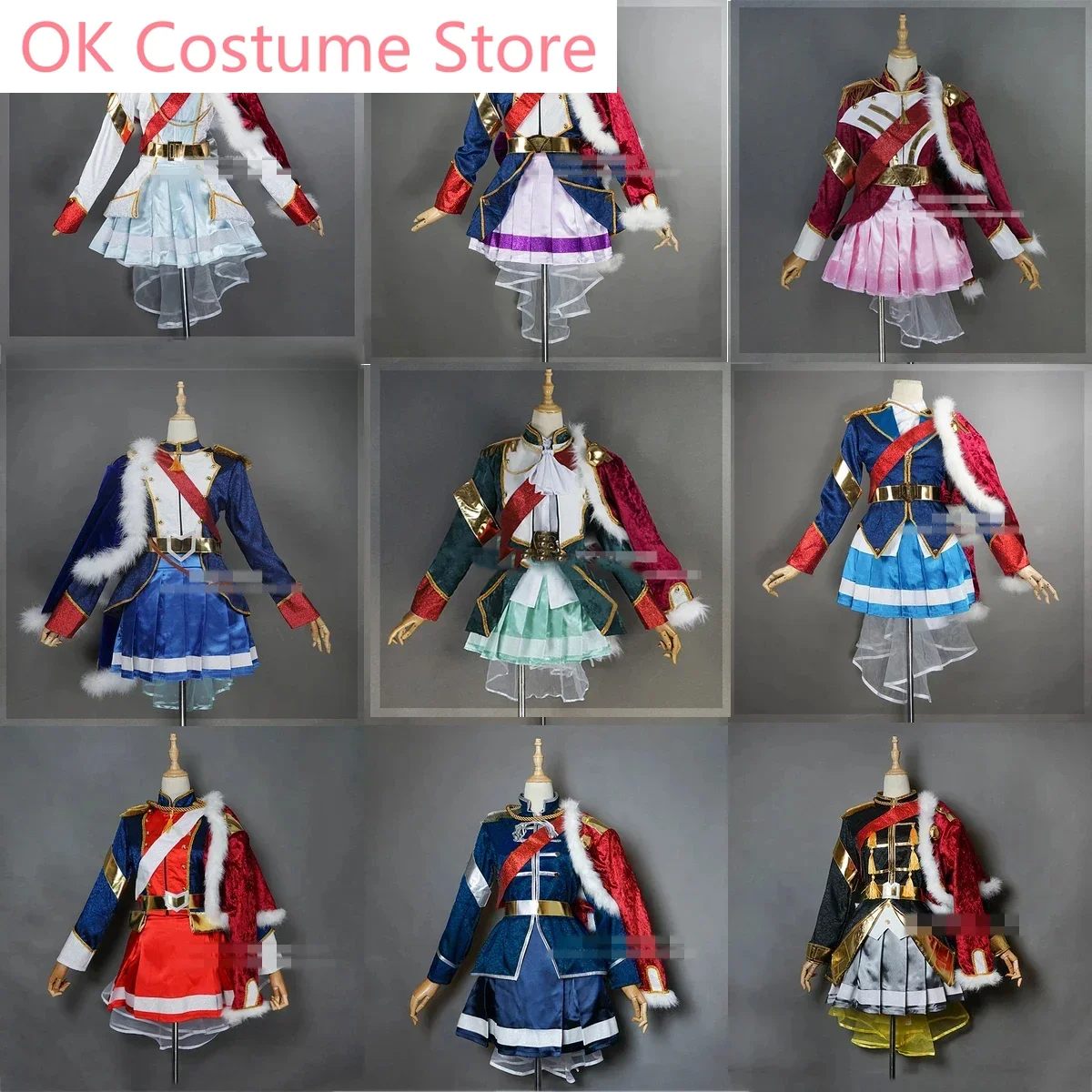 Костюм для косплея из аниме Звездный Свет Isurugi Futaba Hoshimi Junna Hanayagi Kaoruko Tsuyuzaki Mahiru