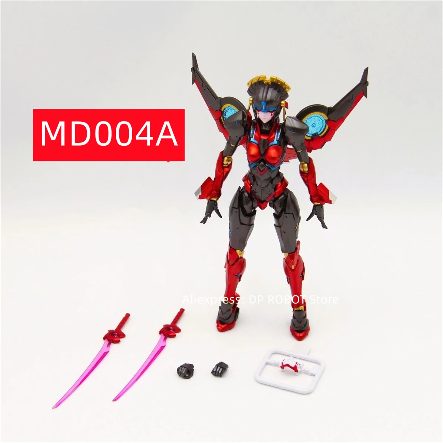 Фото [В НАЛИЧИИ СЕЙЧАС] Фигурка-трансформер MD004 MD004A Windblade KO RIOBOT №5