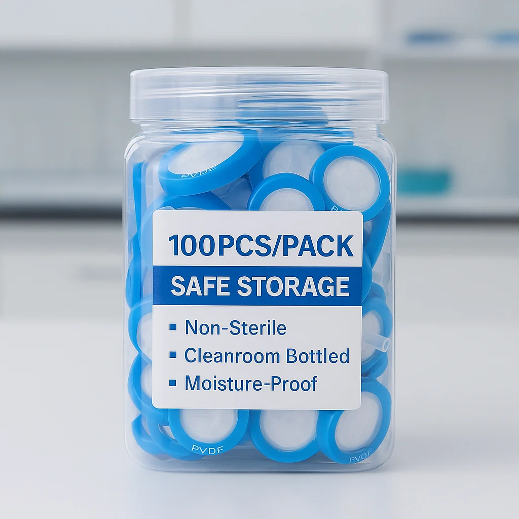 

SELTON Гидрофильный шприцевой фильтр ПВДФ 0,1-0,8 мкм 100 шт.