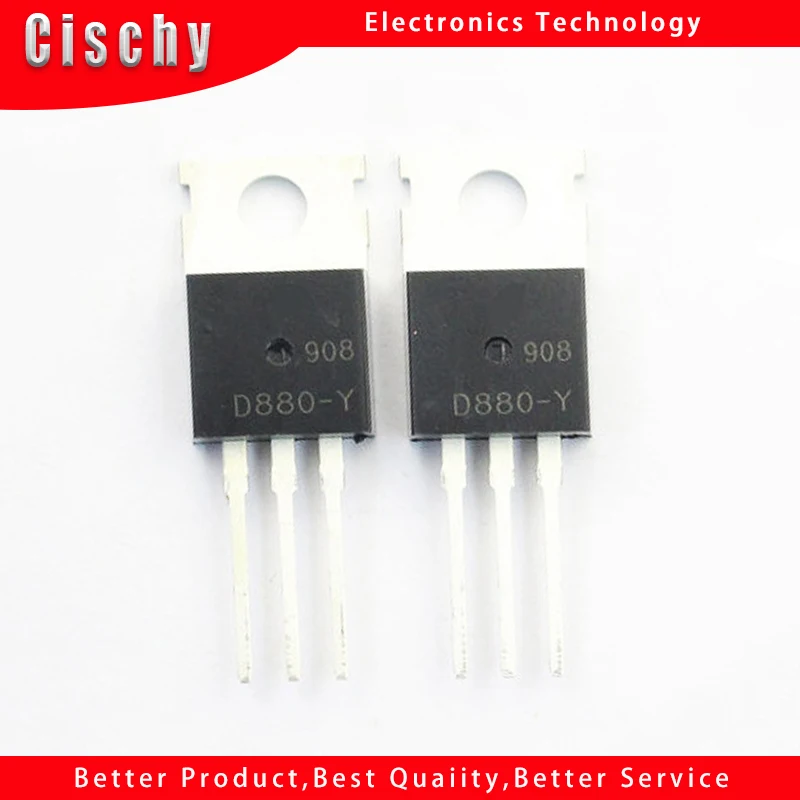 10 шт. KSD880-220 D880 KSD880-Y KSD880Y 3A 60V Новый и оригинальный в наличии