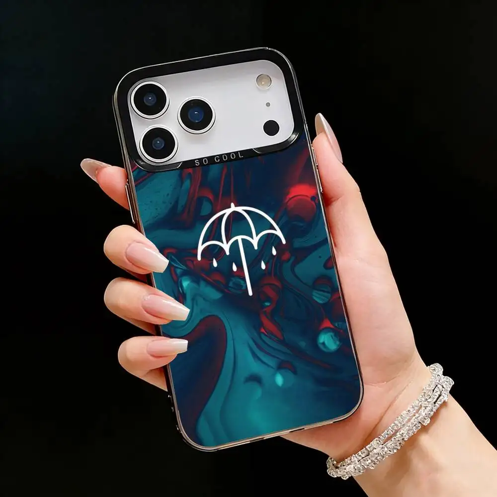 Фото Чехол BMTH B-Bring Me the H-Horizon для iPhone 17, 16, 15, 14, 13, 12 Pro Max, черный матовый, противоударный, цвета «Кэнди» №3