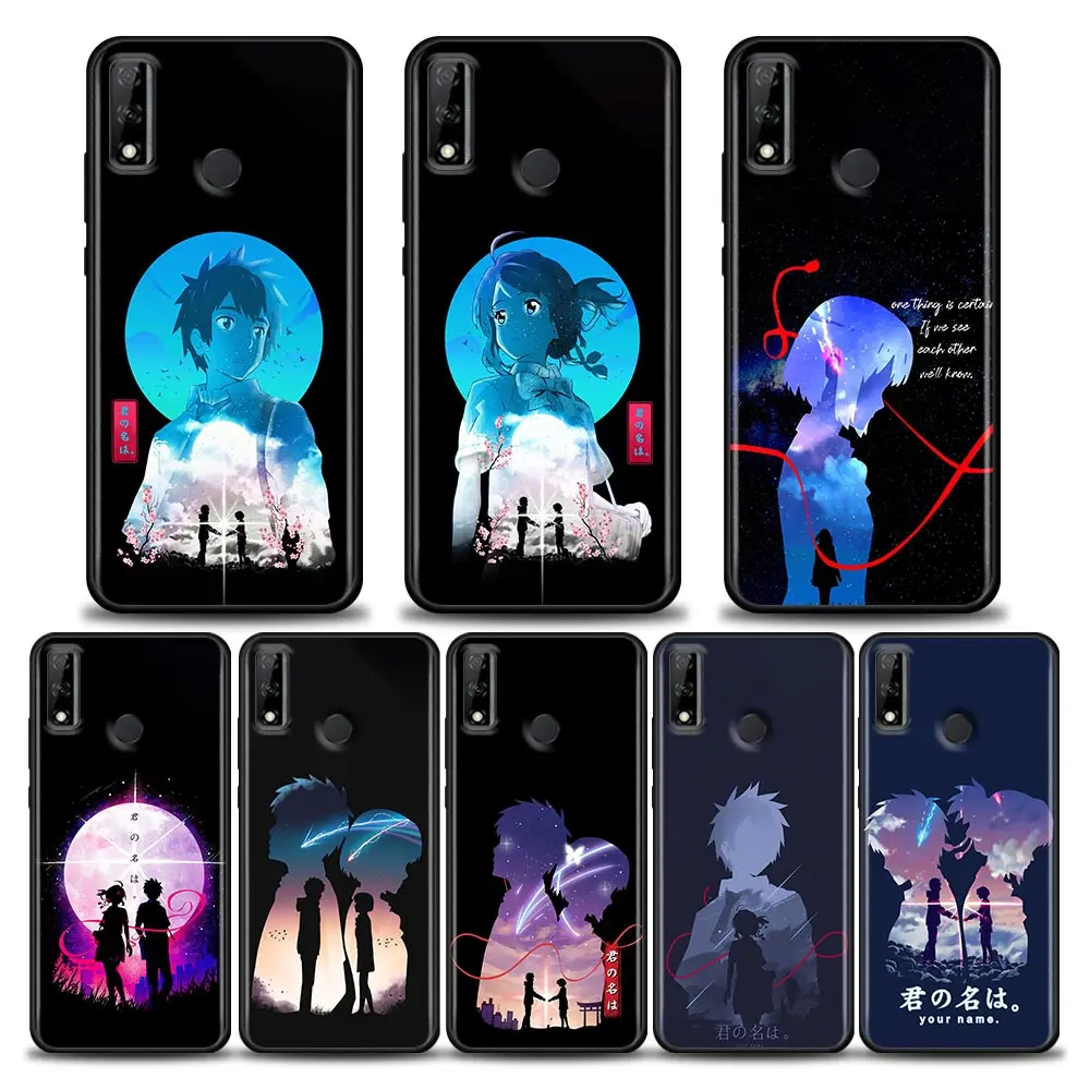 

Your Name Anime Comic Cartoon Phone Case For Honor X8 60 8X 9X 50 30i 21i 20 9A Play Nova 8i 9 SE Y60 Magic4 Pro Lite Cover Capa