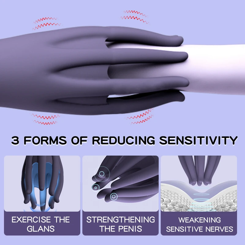 Тренажер мужской для пениса многочастотный инструмент тренировок на