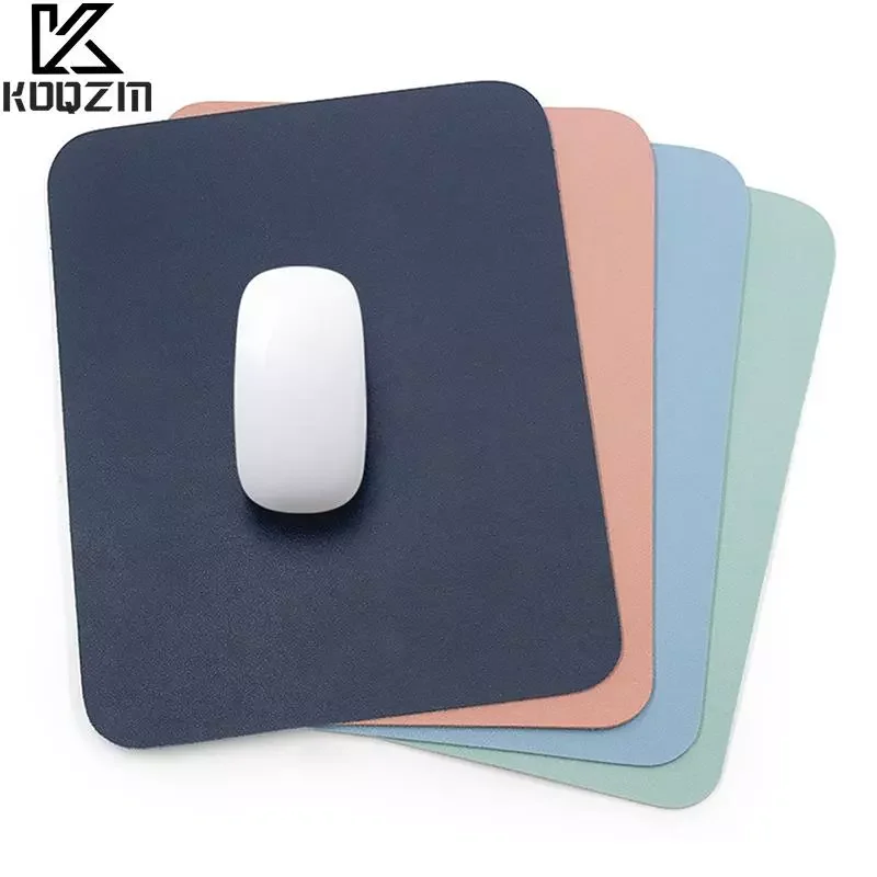 

Однотонный Противоскользящий водонепроницаемый коврик для мыши Twoside, 23*19 см