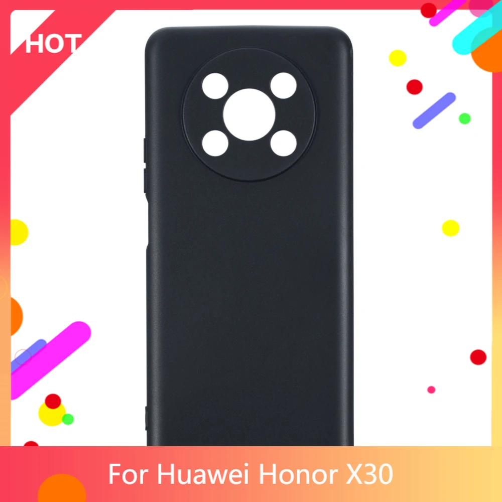 

Чехол для Honor X30, матовый Мягкий силиконовый чехол из ТПУ для Huawei Honor X30, тонкий противоударный чехол для телефона