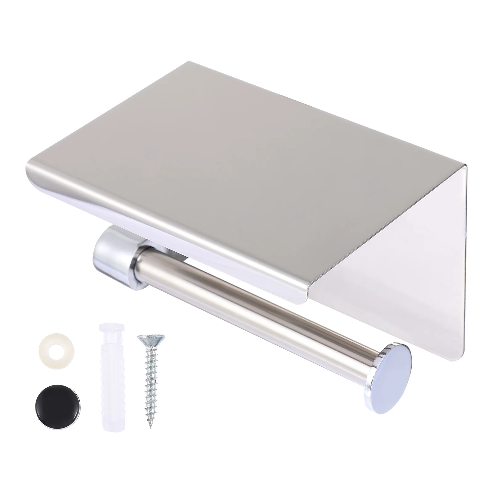 

1 Set Modern Bathroom Phone Holder Bathroom Phone Rack Toilet Tissue Rack