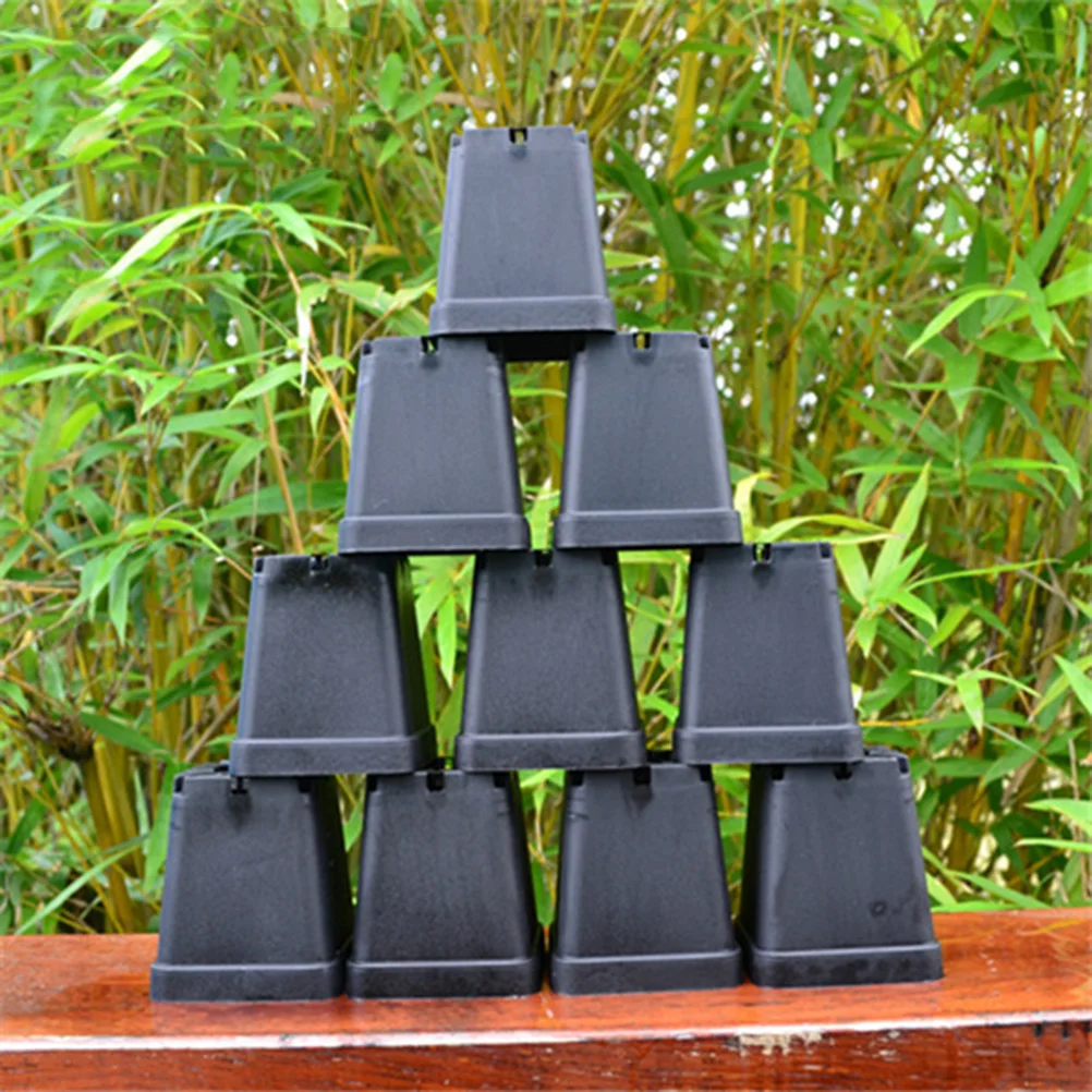 

Pots Flower Pot Succulentplant Nursery Mini Breathable Balcony Gardenplanters Tray Small Orchid