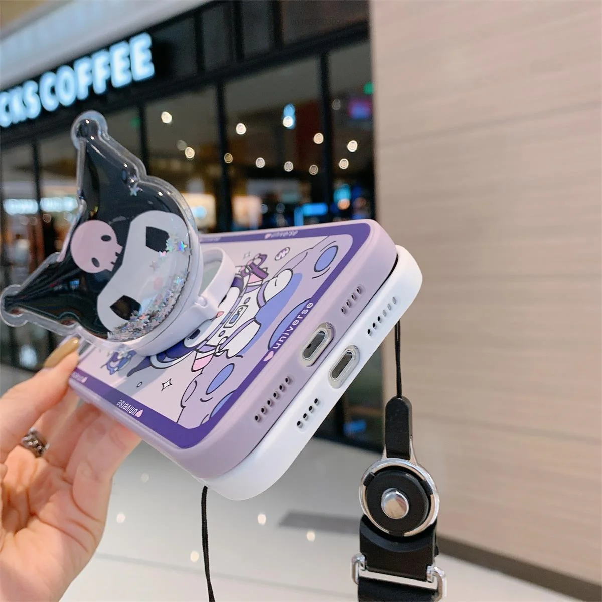 Чехол Sanrio Cinnamoroll Kuromi для IPhone 13 12 11 Pro Max 7 8 Plus XR XS X роскошный зеркальный чехол женщин