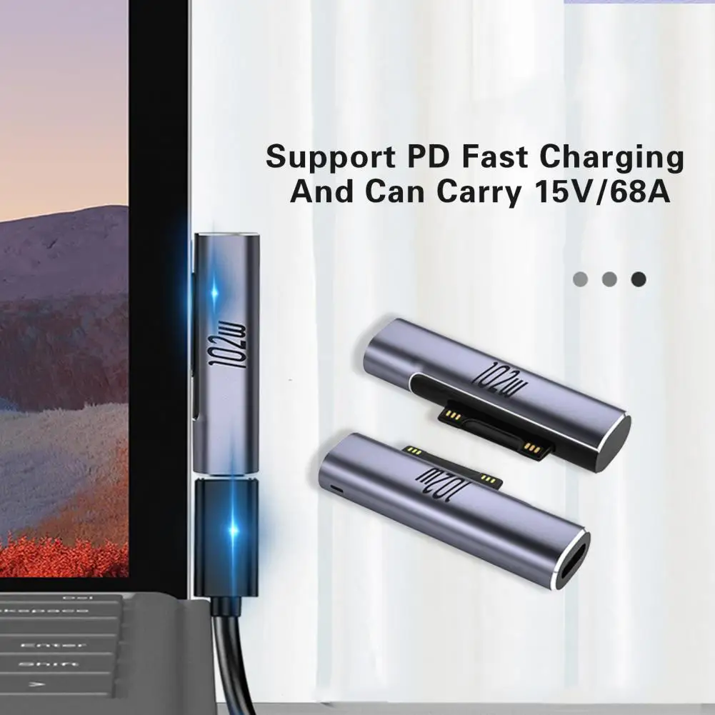 

PD Converter 102W Practical Driver-free Lightweight Type-C Magnetic Interface Fast Charger Power Adapter