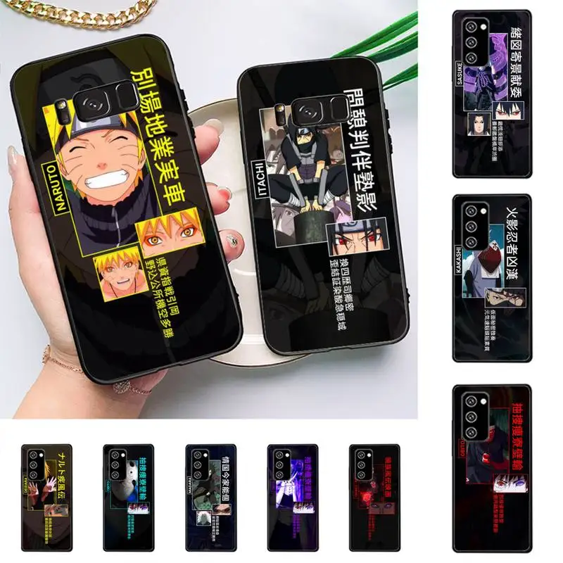 

BANDAI Naruto Anime Phone Case For Samsung Galaxy Note 10Pro Note20ultra note20 note10lite M30S Coque