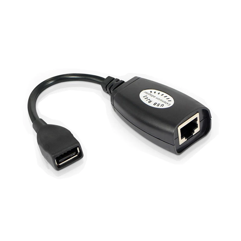 1 пара USB-удлинителей сигнала более 50 м Cat5E6 LAN RJ45 Ethernet-удлинительный кабель-адаптер для проводной клавиатуры, мыши, аксессуары для ПК (art.: 3920d0ccf950e) - 3920d0ccf950e
