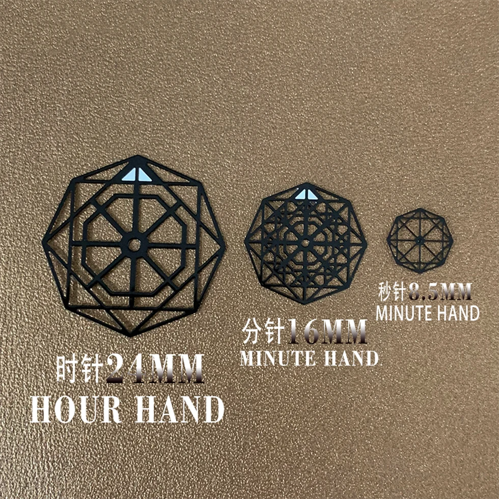 8 6 мм * 16 24 новый дизайн часы стрелки полый поворотный стол для NH35/NH36/NH70