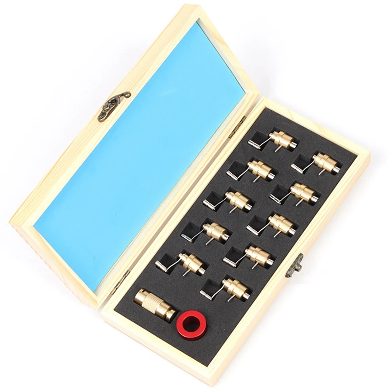 

12-Piece Set Of Watch Repair Coil Winding Tool Clockwork Repair Watch Tool For 2000 8500.7750 2824 2235 C0711 2671