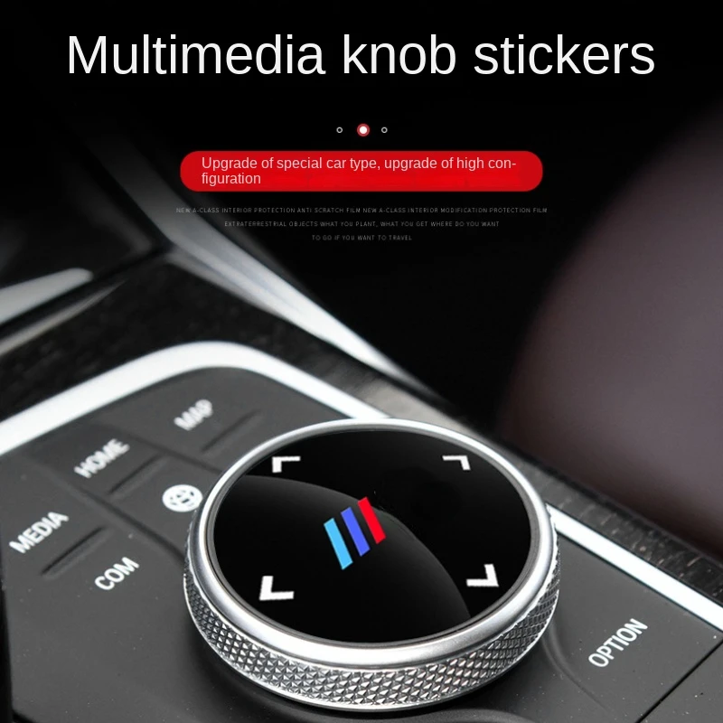 

Car Multimedia Buttons Cover Performace Stickers for BMW F20 F25 F30 F10 F07 E60 E90 E92 E70 E46 F01 G30 E84 F48 G20 G08 X1 X3