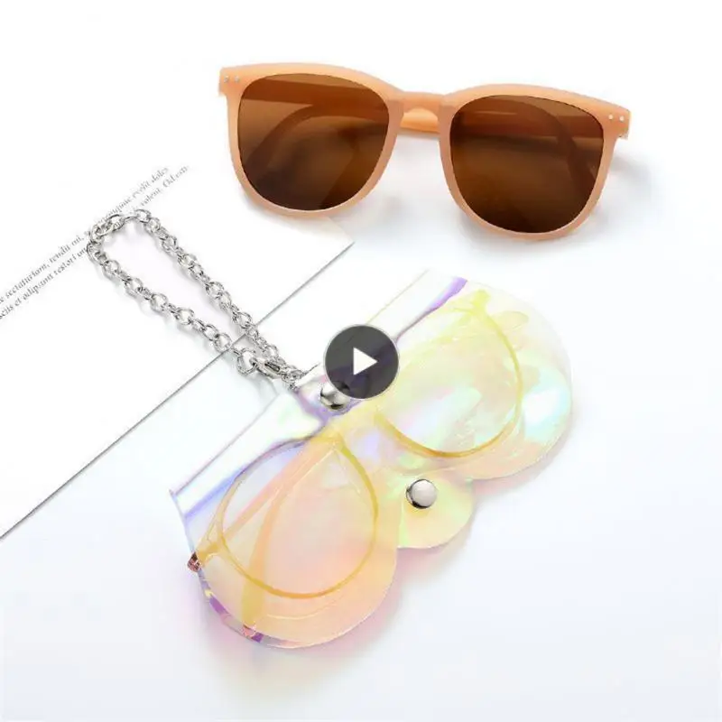 

Женская прозрачная сумка для хранения очков