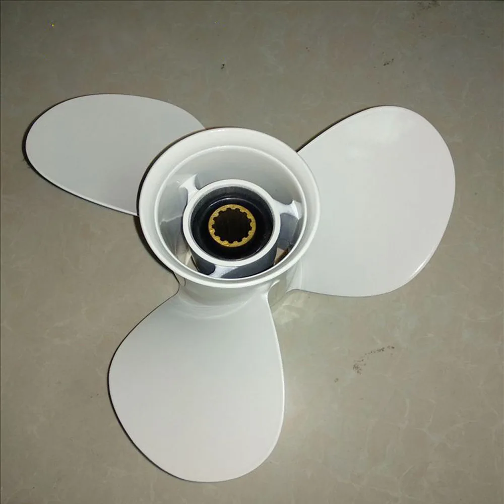 Алюминиевый пропеллер 13 слотов для Yamaha Hidea Parsun Seehorse Zhongfa 2-тактные подвесные