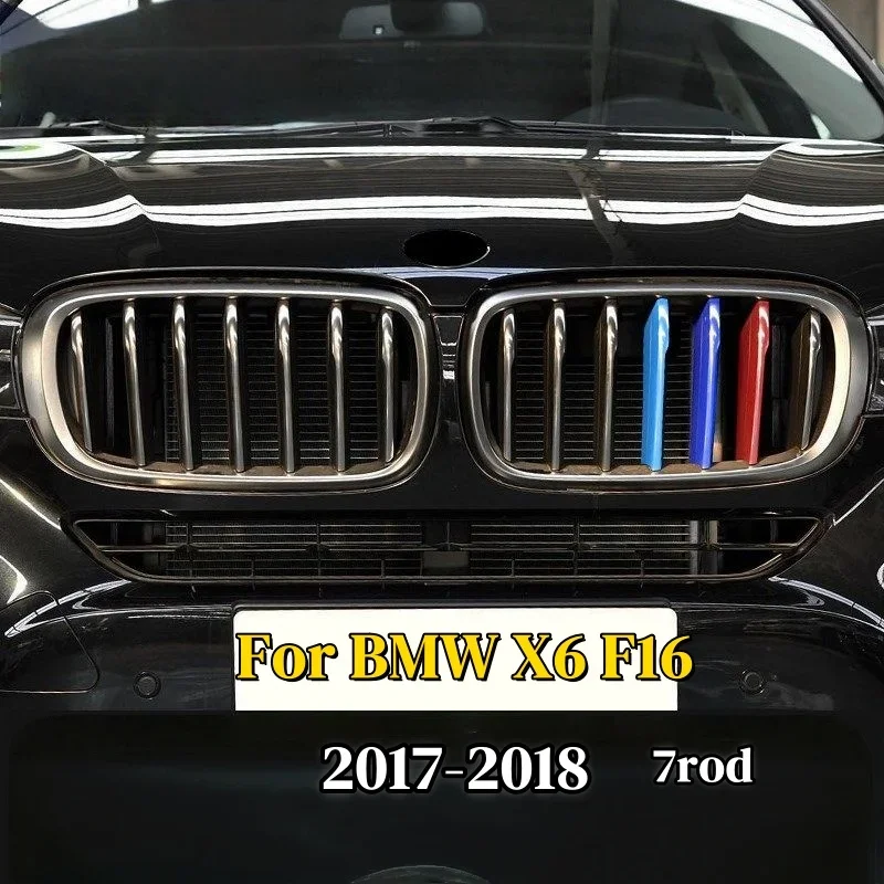 Для BMW X5 E53 E70 F15 G05 1998-2022 BMW X6 E71 E72 F16 2008-2018 3 шт. Передняя решетка Strip Motorsport Power M Накладка (art.: 3920cf48d4e20) - 3920cf48d4e20