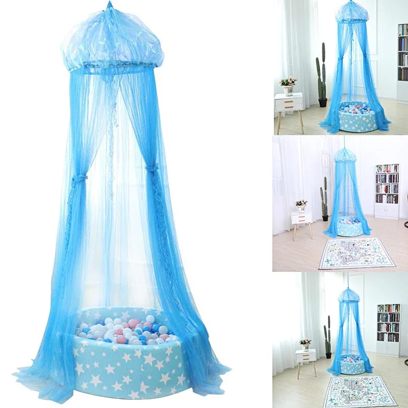 Baby Mosquito Net Canopy Dome Netting Tent Crib Curtain Bedcover Anti Mosquito Durable Portable Sleeping Well for Bedroom