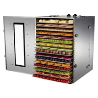 Industrial 16 layers food dehydrator fruit drying machine dryers with energy saving