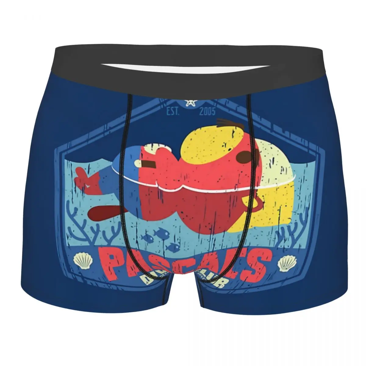 

Трусы с выдрой для влюбленных Паскаля, трусы для дайвинга, хлопковые трусы, мужское нижнее белье, удобные шорты, боксеры, трусы