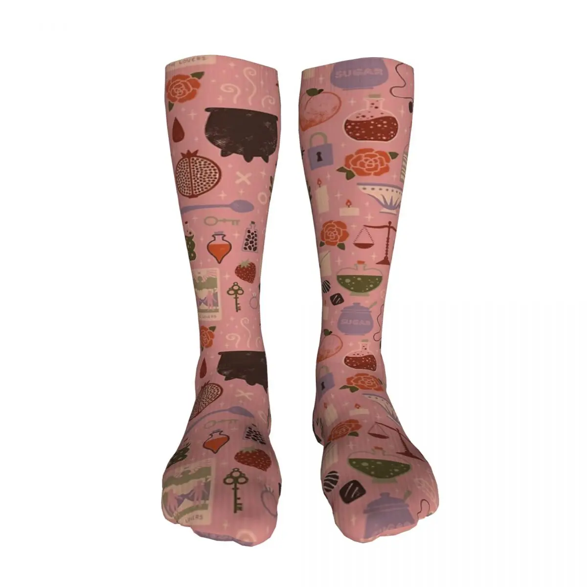 

Чулки Love Potion, утепленные термочулки, мужские и мужские чулки wo для мужчин, унисекс