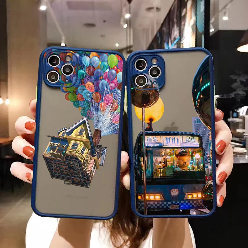 

Urban Landscape Architecture Phone Case For iPhone 14 13 12 11 Pro Max XR XS X 7 8 Plus SE2 Mini Luxury Shockproof PC Cover Capa