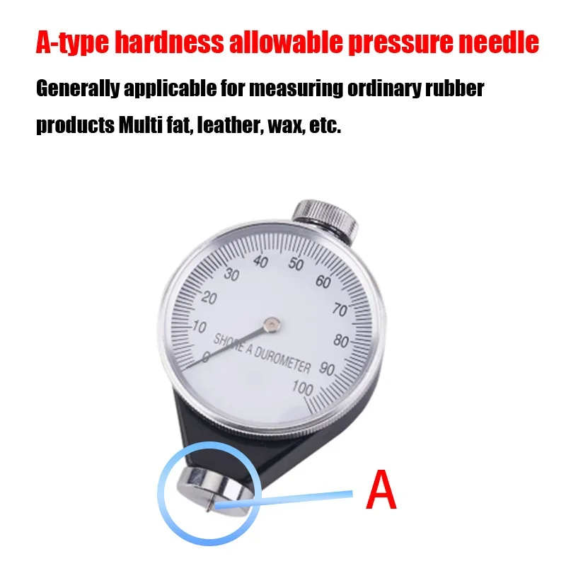QIYI Shore Type A/O/D твердомер резиновых шин, измеритель твердости 0-100 HA, инструменты для измерения твердости, измеритель твердости