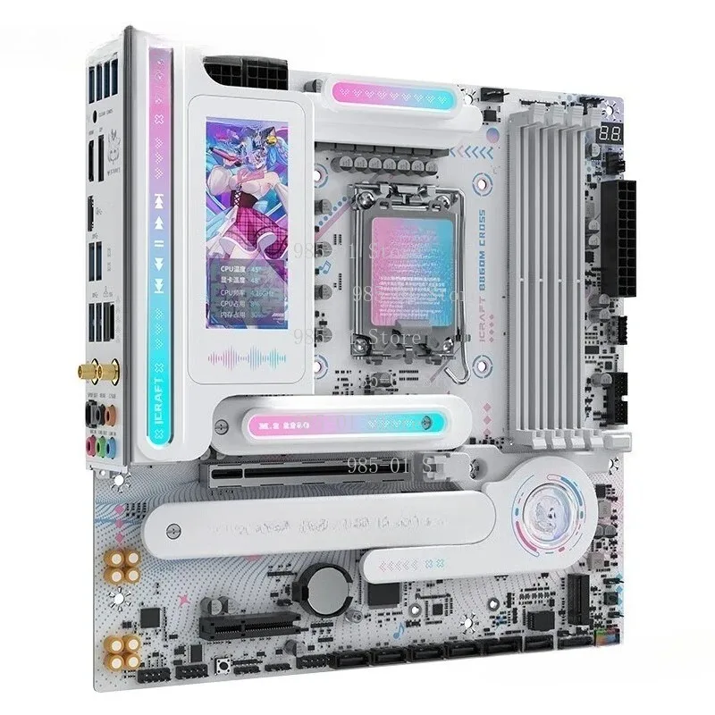 Фото Игровая материнская плата MS-iCraft B860M CROSS PRO поддерживает DDR5. №2