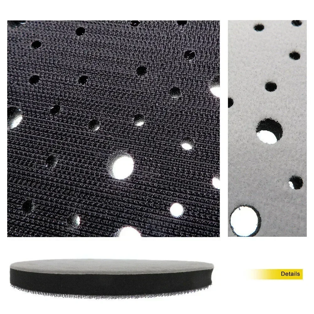 Мягкая губчатая интерфейсная накладка для 6 дюймов 52 отверстия шлифовальной