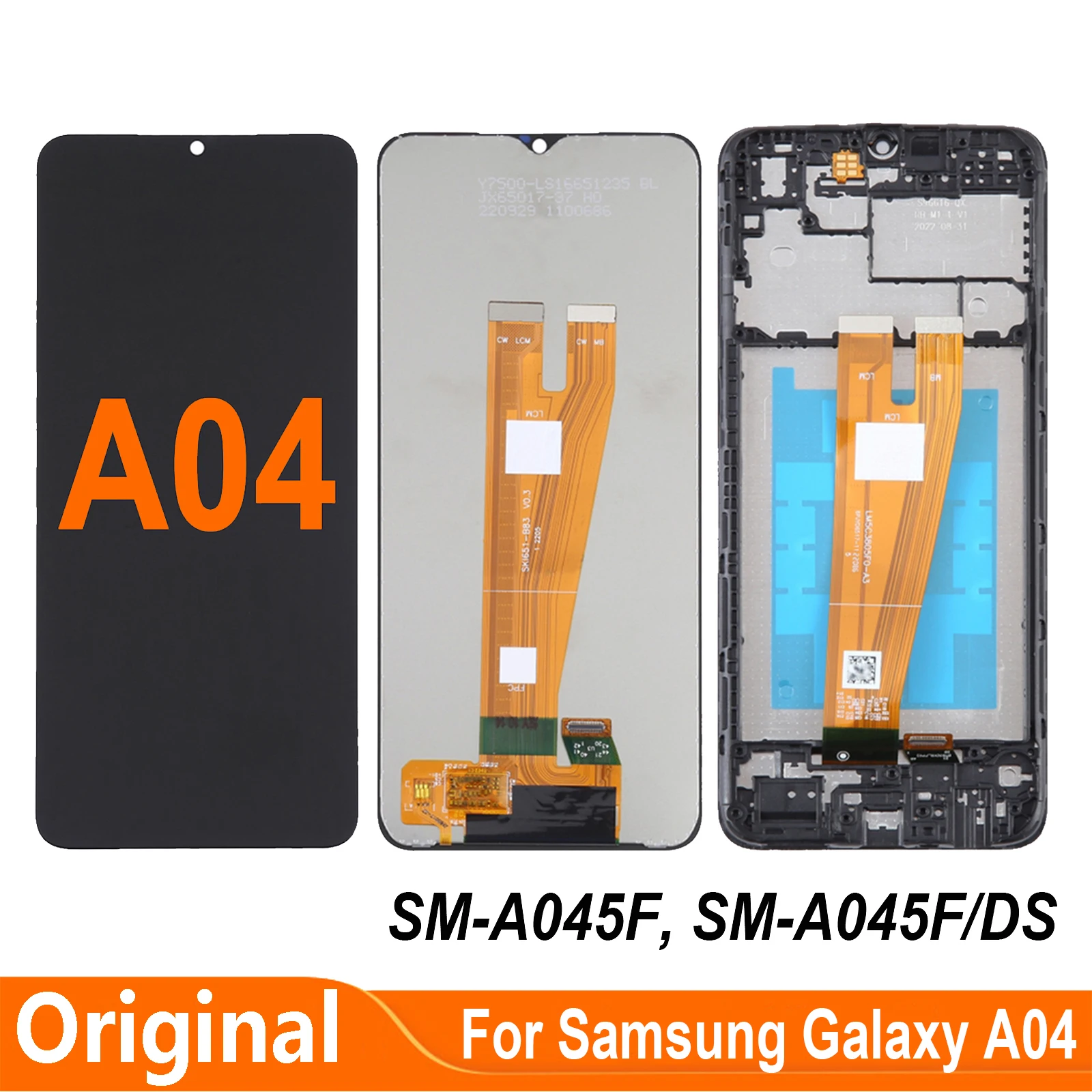 

6.5'' Original For Samsung Galaxy A04 A045 LCD Display SM-A045F SM-A045F/DS Touch Screen Digitizer Assembly