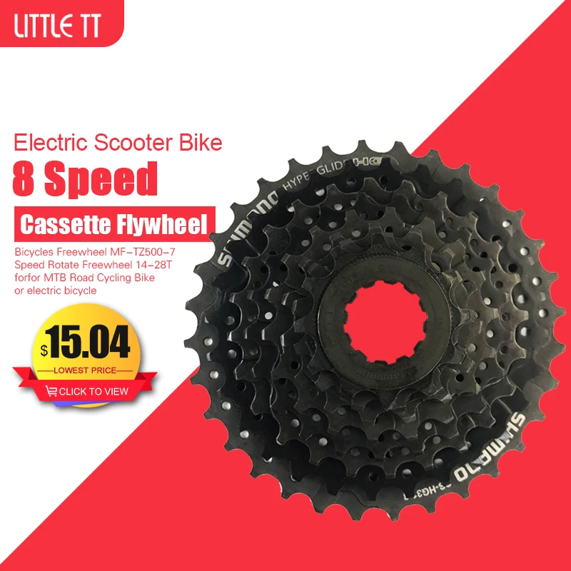 

Electric Bicycle CS-HG31-8 Speed Freewheel 11-32T for Replace Ebike Rear Cassette 8S-32T Bicycle flywheel Bike Parts