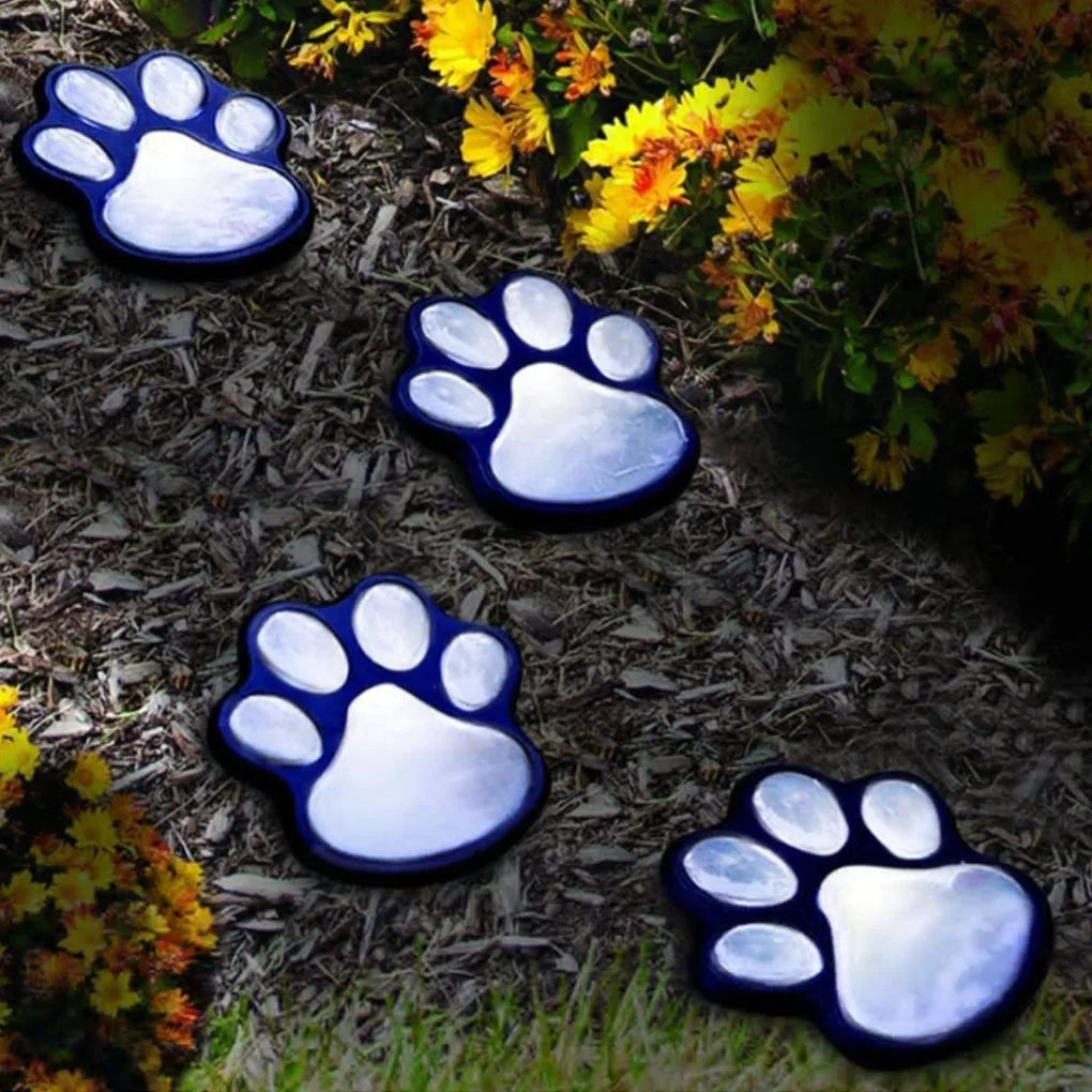 

Декоративная лампа Pawprint на солнечной батарее для улицы