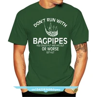 men funny t shirt fashion tshirt dont run with bagpipes you could put and ave out or worse get kilt women t shirt
