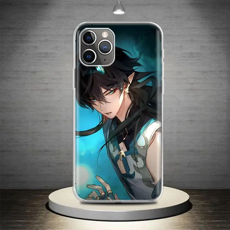 Чехол для телефона Honkai Star Rail Dan Heng чехол iPhone 14 13 Pro 11 15 Art 12 XR X XS Max 7 8 6S Plus SE мягкий с