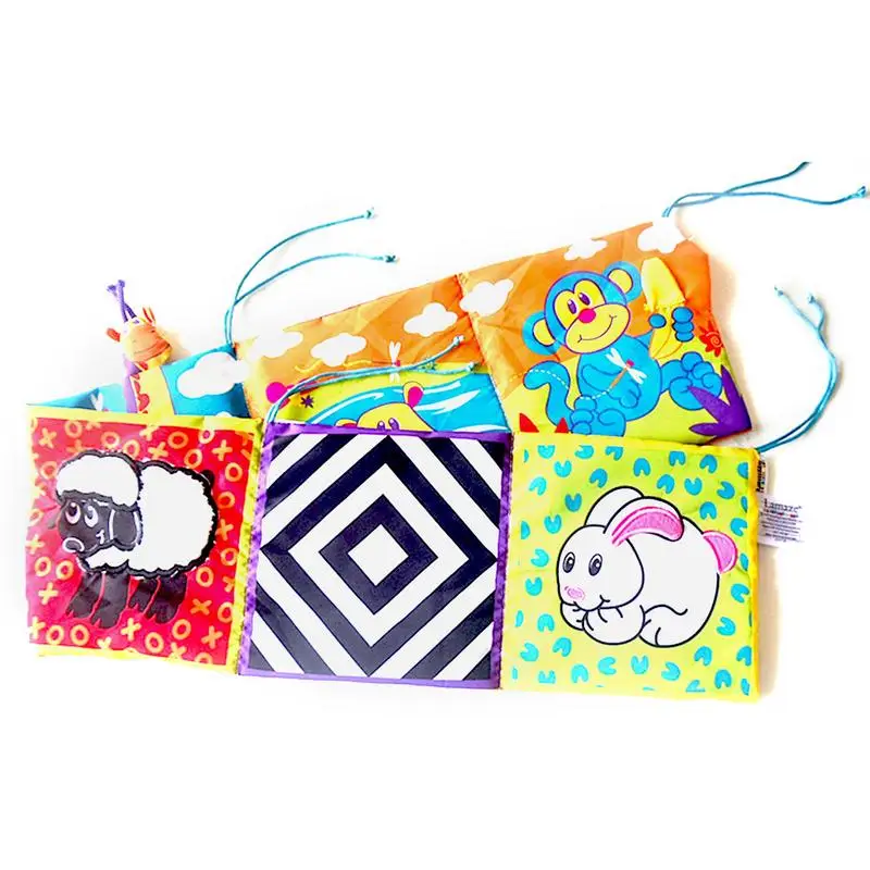 

Baby Cloth Books Soft Crinkle Washable Baby Cloth Book Toys Baby Books Toys For Babies Early Children's Development Cloth Books