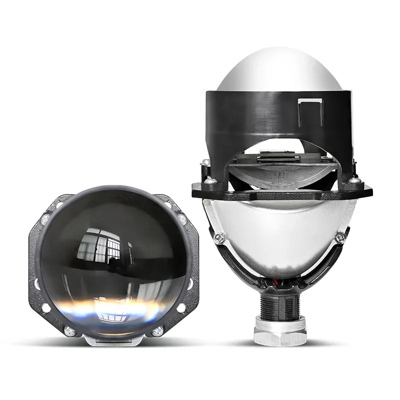 Обновите свои Автомобильные фары с 80 Вт 6500K H4 H7 H11 9005 Проекционные линзы и