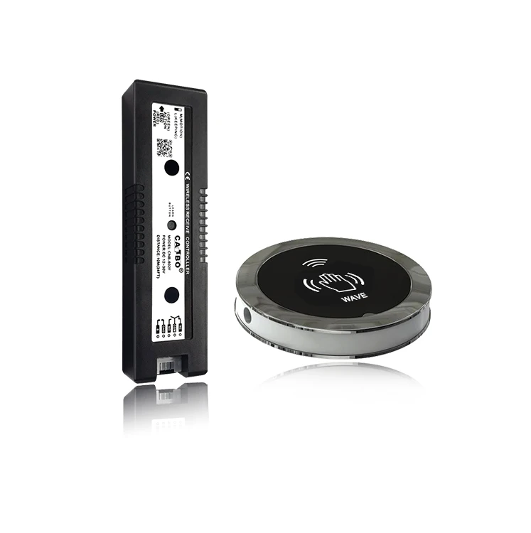 

Contactless button wireless hand sensor switch automatic door waterproof no touch metal switch