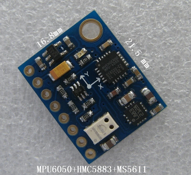 

86 10DOF MS5611 HMC5883L MPU6050 Модуль MWC модуль датчика управления полетом