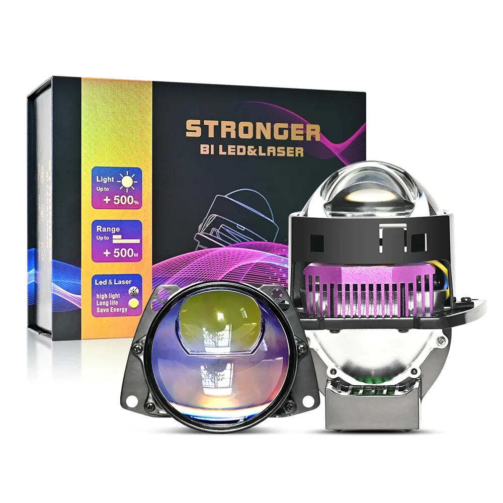 Обновите свои Автомобильные фары с мощными трехдюймовыми линзами лазерного