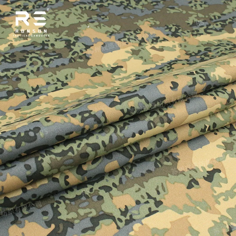 Фото Австрийский камуфляж Tarnanzug Neu 500D, нейлоновый камуфляж Cordura с принтом, ткань с полиуретановым покрытием, прочный для тактического снаряжения NIR IRR №3
