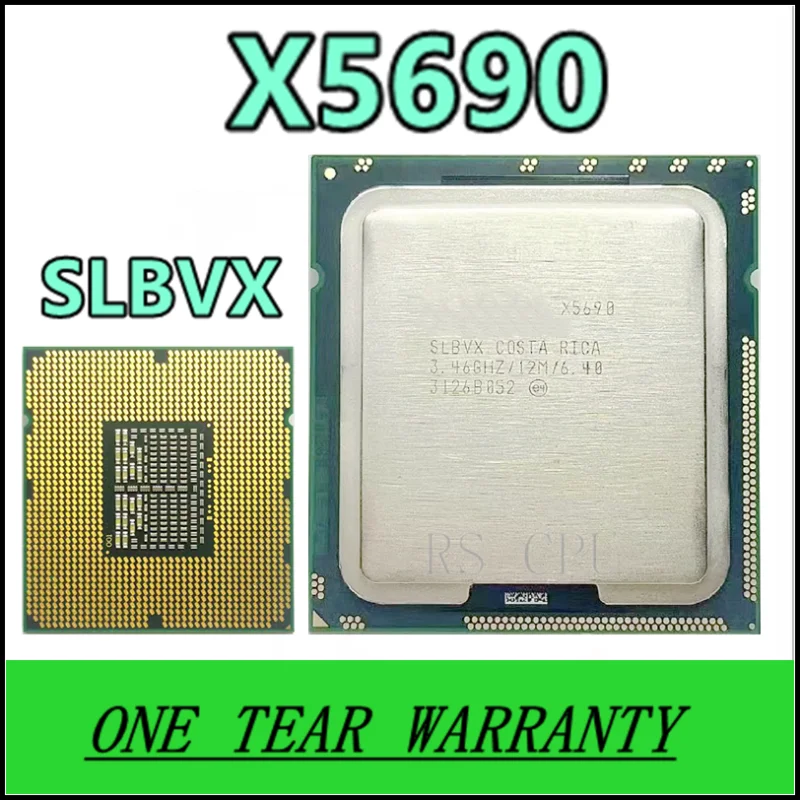

X5690 SLBVX 3.4 GHz Six-Core Twelve-Thread CPU Processor 12M 130W LGA 1366