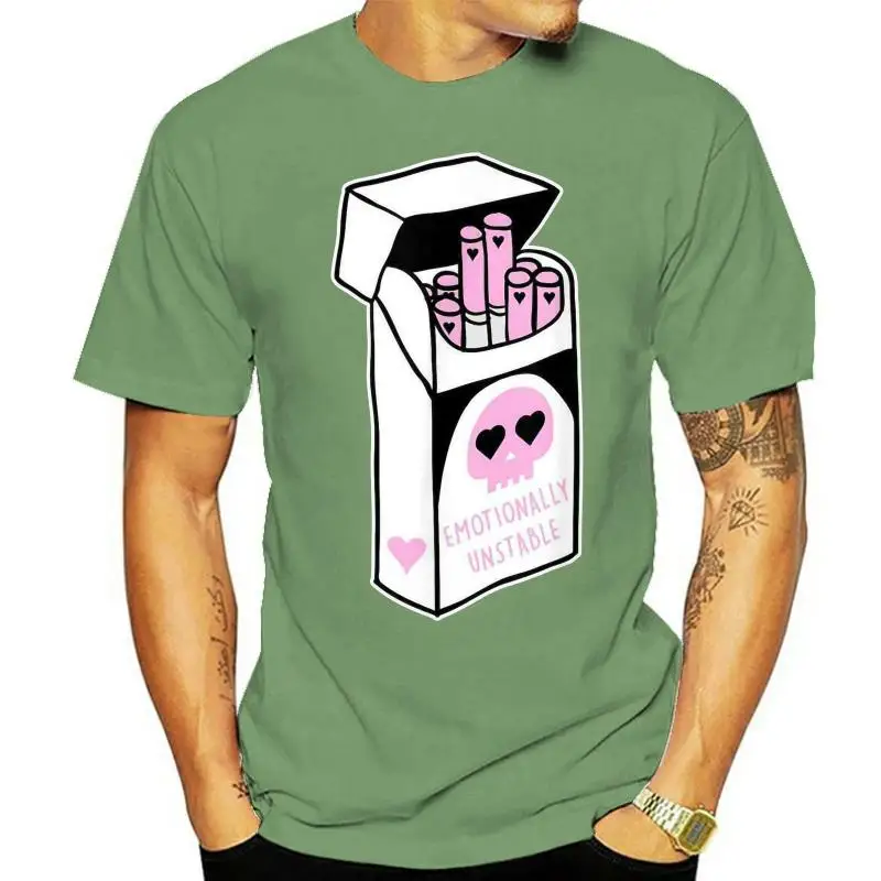 Нестабильная эмоциональная кавайная Пастельная Готическая сигарета Мужская