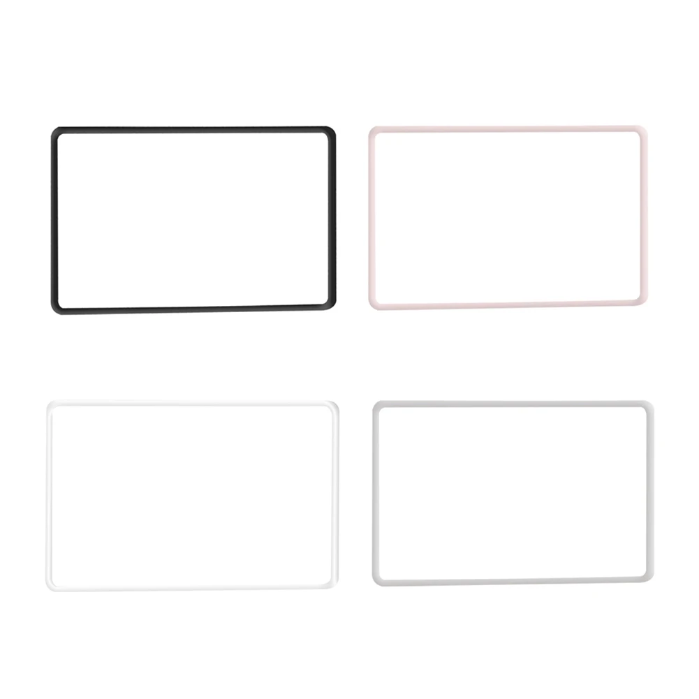 

Силиконовая защитная накладка для стайлинга автомобиля, защитная рамка для экрана навигатора с центральным управлением, аксессуар для инт...