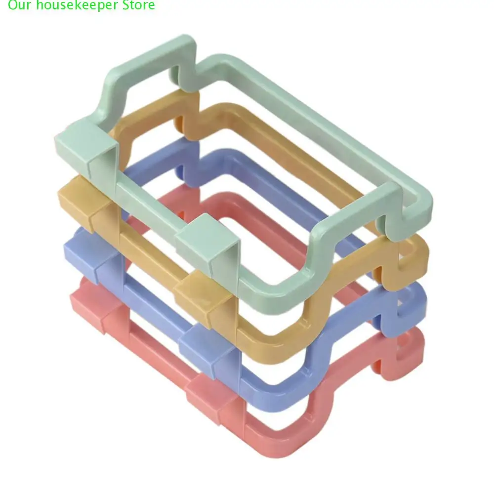 

Стеллаж для хранения, кухонный портативный держатель для мусорного пакета