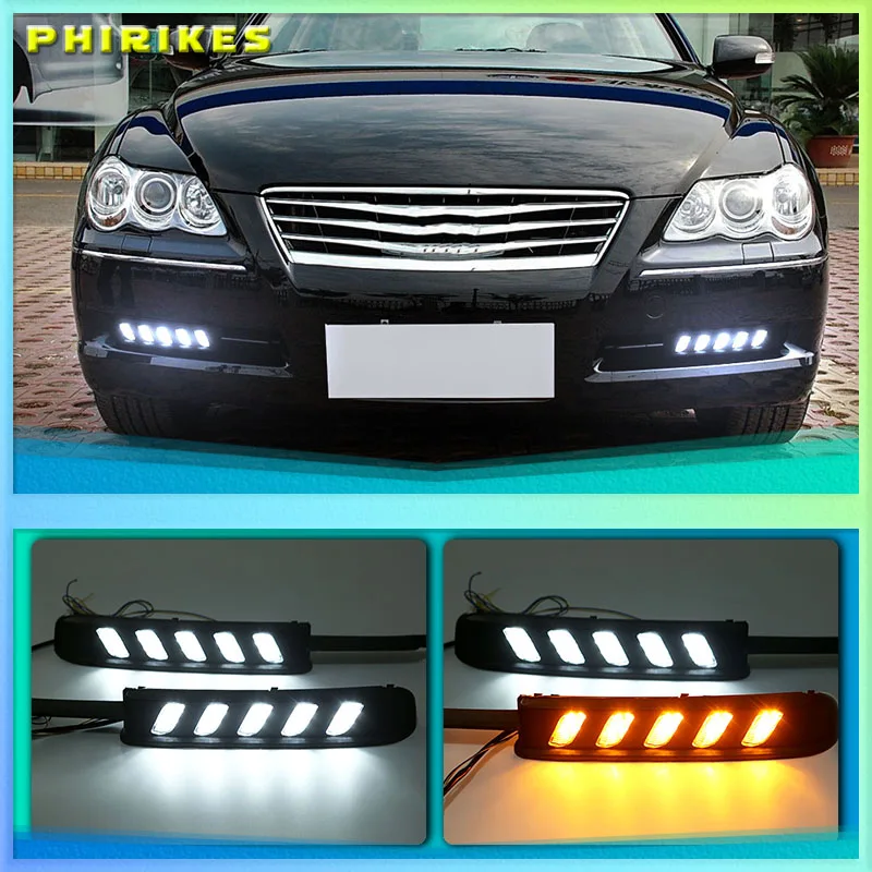 

1 Pair DRL Daytime Running Light LED Fog Lamp For Toyota MARK X REIZ 2004 2005 2006 2007 2008 2009