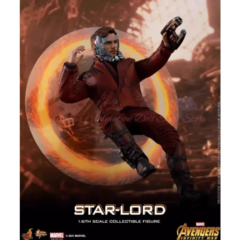 Фото В наличии: Коллекционная подвижная фигурка Hot Toys MMS539 1/6 Marvel Avengers 3: Infinity War Star-Lord №5