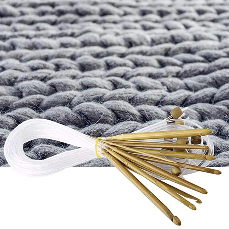 

12 PCS Wig Crochet Needles Set Fashion Crochet Hook Hair Weave Needle Carpets Making Repair Tool Hooks Needle Braid Craft