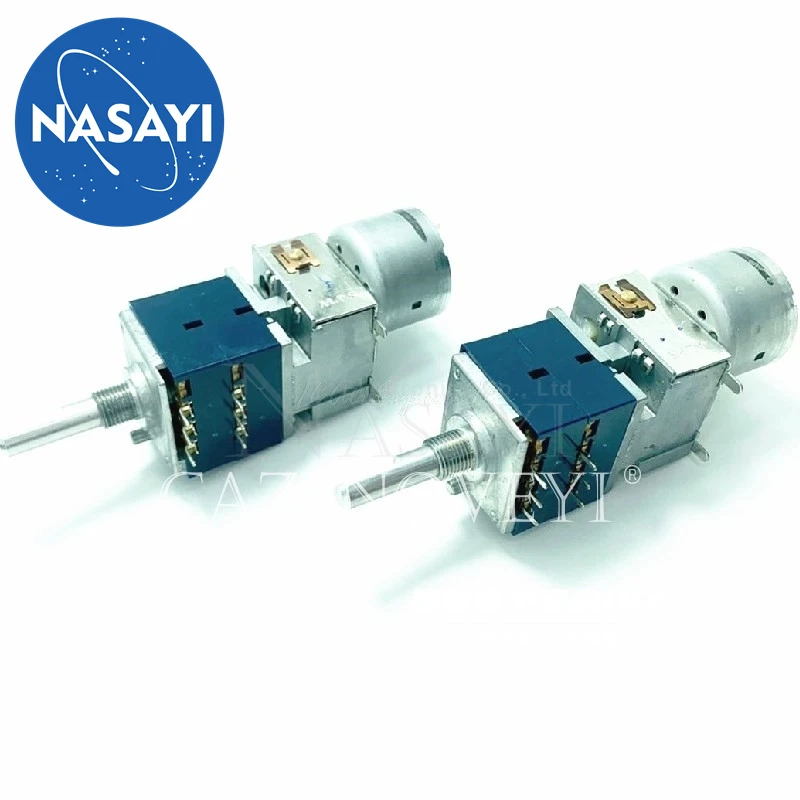 

Для японского потенциометра ALPS, двойной потенциометр RK27 с моторным потенциометром B100K, Длина ручки 20 мм, цветок