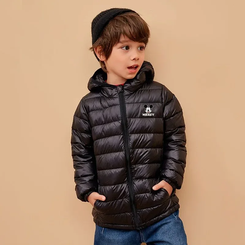 2024 модные детские куртки для мальчиков и девочек теплые пуховые пальто с